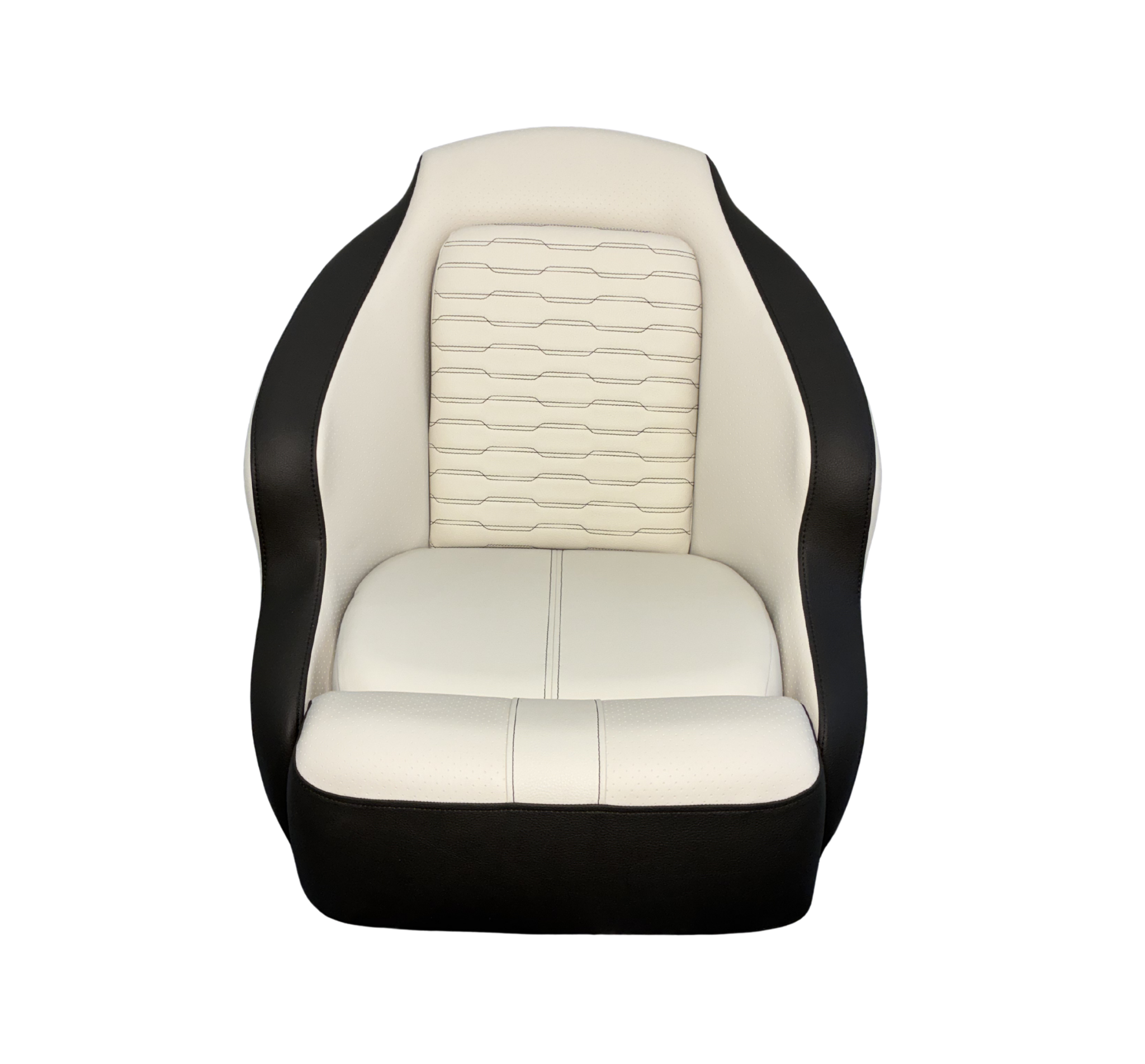Sea Ray SPX 210 Helm Seat Replacement - Black and Gray (Stone)
