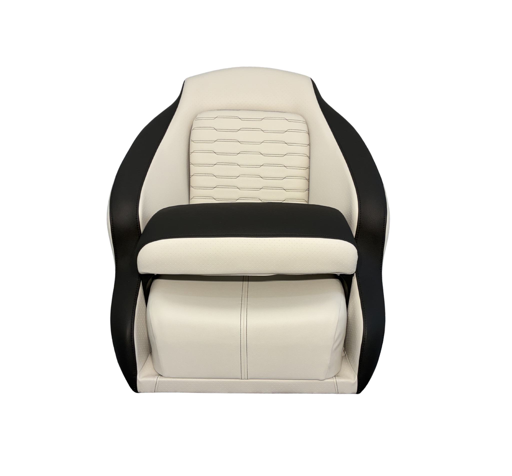 Sea Ray SPX 210 Helm Seat Replacement - Black and Gray (Stone)